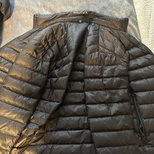 Nautica Quilted Black Jacket